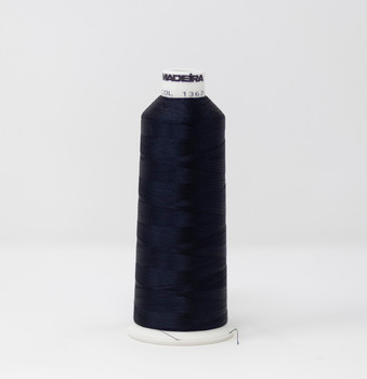 1367 Black Pearl Madeira Classic 5500 Yards Rayon embroidery thread spool style 910-1367