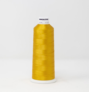 1372 Honey Madeira Classic 5500 Yards Rayon embroidery thread spool style 910-1372