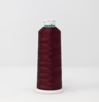 1374 Maroon Madeira Classic 5500 Yards Rayon embroidery thread spool style 910-1374