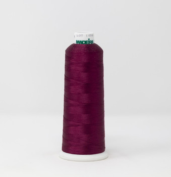 1389 Bordeaux Madeira Classic 5500 Yards Rayon embroidery thread spool style 910-1389