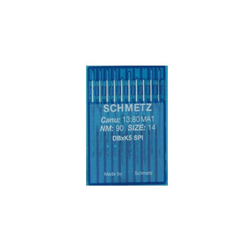 Schmetz Embroidery Needles 90/14 DBxK5 Sharp (SPI) 10Pk sewing needle package