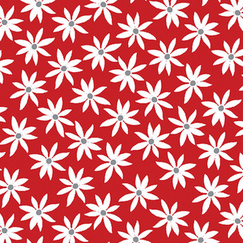 8407/10 Cherry Twist Flowers Allover quilting fabric by Benartex