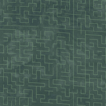 1873/2 Rainforest Tonal Maze quilting fabric by Riverwoods