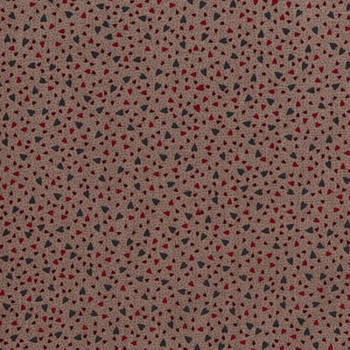 3104/3 Frosty Friends Hearts quilting fabric by RJR