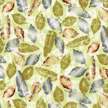 3021/2 Shiny Objects Tossed Leaves quilting fabric by RJR