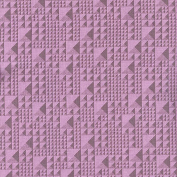 Purple/Lavender Romantic Rebel Geometric quilting fabric by Leutenegger
