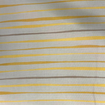 RJR - Jardin Gris - Stripes - Yellow