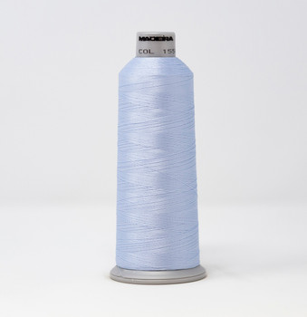 1550 Light Periwinkle Madeira Polyneon 40wt 5500 Yard Polyester embroidery thread spool