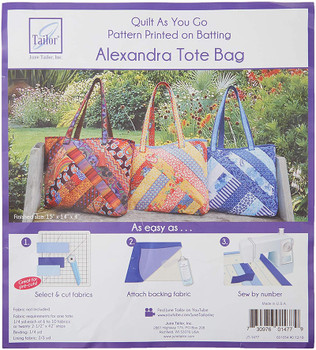 June Tailor - Quilt As You Go - Tote Bag - Alexandra