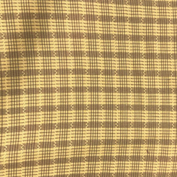 Gold One Sister Yarn Dye Plaid quilting fabric by Henry Glass