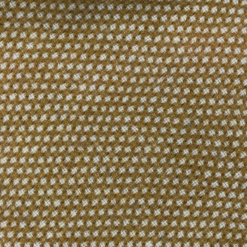 Gold Spirit Of America Cross Hatch Wool quilting fabric by Henry Glass