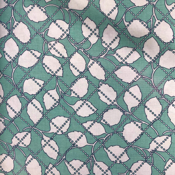 Aqua Stitcher's Garden Vine Lattice quilting fabric by RJR