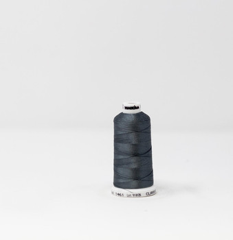 1461 Iron Gray Madeira Classic 1100 Yards Rayon embroidery thread spool