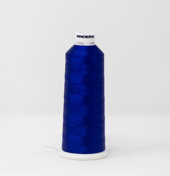 1466 Sailor Blue Madeira Classic 5500 Yards Rayon embroidery thread spool