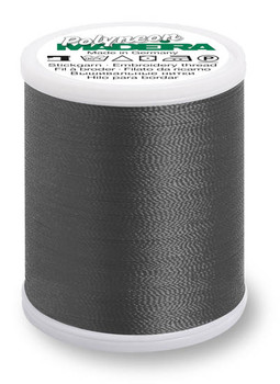 1640 Stone Grey Madeira Polyneon 1100 Yards Polyester embroidery thread spool