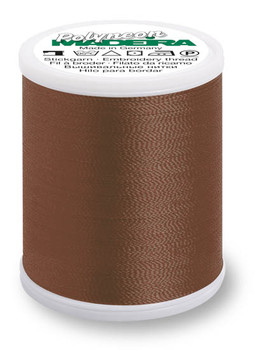 1657 Tawny Tan Madeira Polyneon 1100 Yards Polyester embroidery thread spool