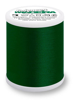 1902 Pine Green Madeira Polyneon 1100 Yards Polyester embroidery thread spool