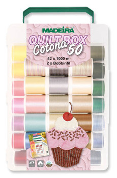Madeira - Cotona 50 - Sewing/Quilting Thread - Softbox | Sit n' Sew