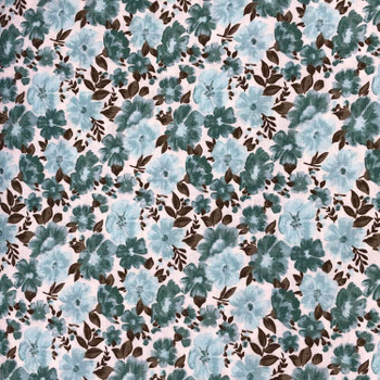 Benartex | Abigail | Grace | Turquoise product shown for scale and identification