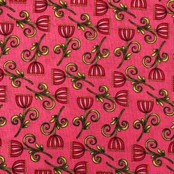 RJR - Lori's Art Garden - Sweet Blossom - Pink | Sit n' Sew Fabrics By the Yard