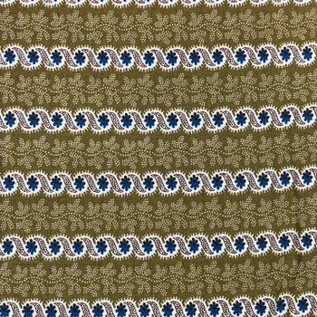 Green Pioneer Brides Ranch quilting fabric by RJR