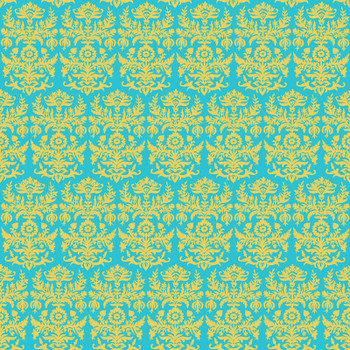 Turquoise Happy Camper Matthew quilting fabric by RB Studios style RBS-HC2505-29