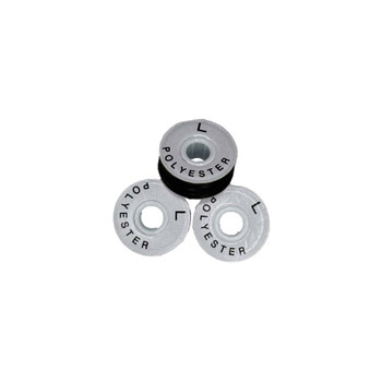 Sew Smooth - Style L, Polyester Bobbins (Black)