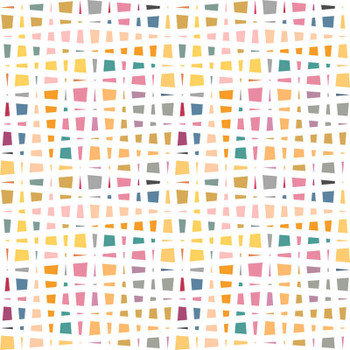 RB Studios - Color Notes - Network - White | Sit n' Sew Fabrics By the Yard