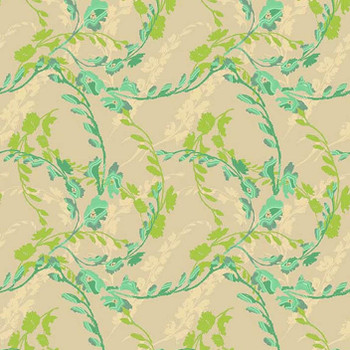 Aqua Everglades Dancing Delphinia quilting fabric by RB Studios