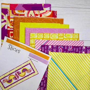yellow option from the Slices - Table Runner Kit - Yellow detail 3