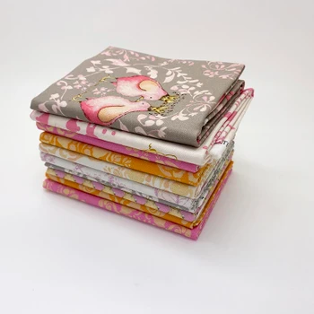 Folded Fat Quarter Bundle/10pc fat quarter fabric bundle style RBS-CP-BBG