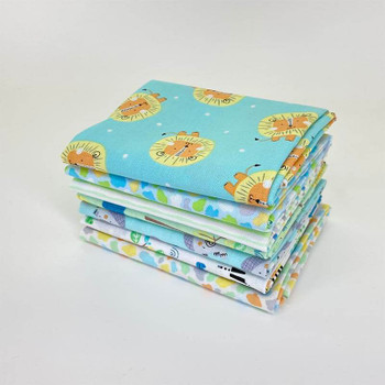 Folded Fat Quarter Bundle/7pc fat quarter fabric bundle style SNS-FQS-JGLJAM