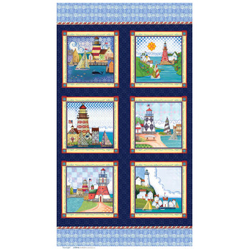 Benartex - Shorelights Panel | Sit n' Sew