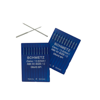Schmetz Embroidery Needles 80/12 DBxK5 Sharp (SPI) 10Pk sewing needle package