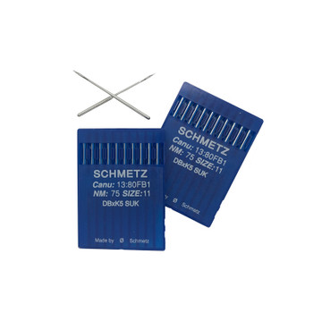 Schmetz Embroidery Needles 75/11 DBxK5 Medium Ball Point (SUK) 10Pk sewing needle package