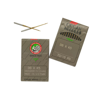 Organ Embroidery Needles 70/10 DBxK5 Titanium Sharp (S) 10Pk sewing needle package