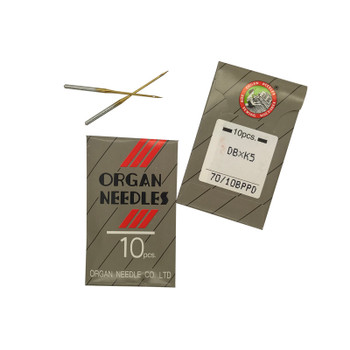 Organ Embroidery Needles 70/10 DBxK5 Titanium Ball Point (BPPD) 10Pk sewing needle package