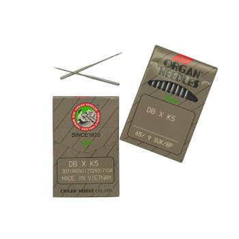 Organ Embroidery Needles 65/9 DBxK5 Ball Point (SUK/BP) 10Pk sewing needle package