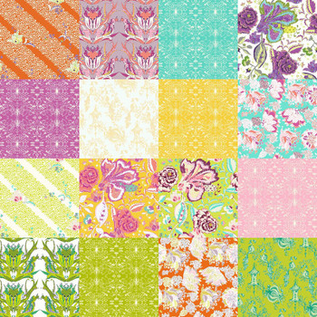 RB Studios Pernilla's Eden fabric collection in bright floral and geometric prints