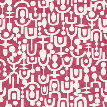 Red City Tribe Village quilting fabric by RB Studios