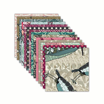 Folded Punakaiki fat quarter fabric bundle
