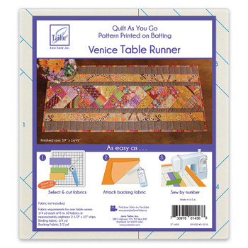 June Tailor - Quilt As You Go - Venice Table Runner product shown for scale