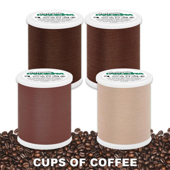 Madeira Cotona Cotton embroidery thread spool style 9350-COFFEE