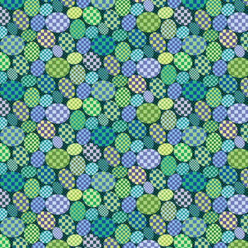 Shamrock Delight Sweets quilting fabric by Benartex