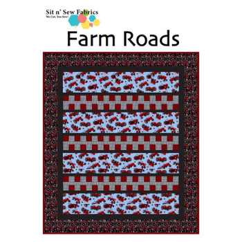 On the Farm - Farmall Inspired - Ready-to-Sew Quilt Kit