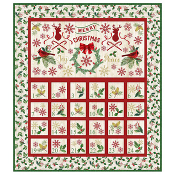 Comfort & Joy Advent Calendar Quilt Kit