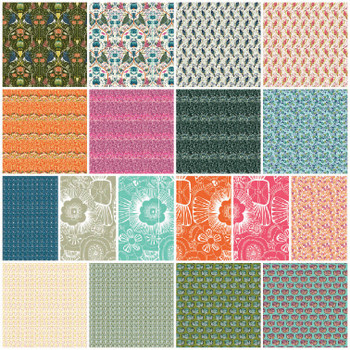 RB Studios - Exotic Splendour - 5" Squares/42pc - Multi