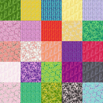 Complete RB Studios - Studio Palettes - 5" Squares/42pc - Multi assortment shown together