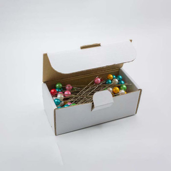 DQC cutting pins 120-pack in open box with multicolor heads