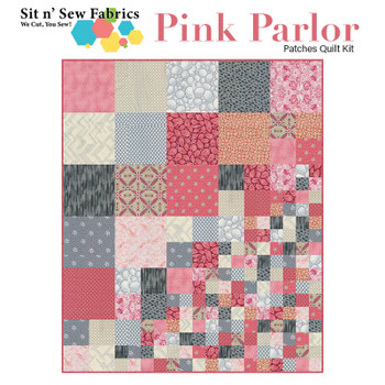 Pink Parlor - Patches Quilt Kit